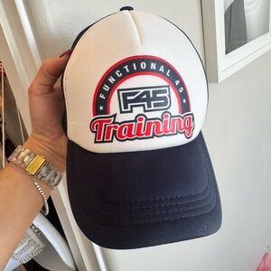 F45 Training Black and White Cap